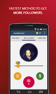 Get Followers on Instagram | FREE Android app market - 186 x 310 png 54kB
