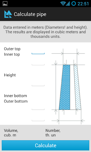 Calculate pipe