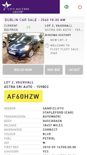 City Auction Group LiveBid Screenshots 11