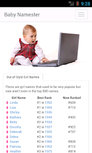 Lastest Baby Namester APK for PC