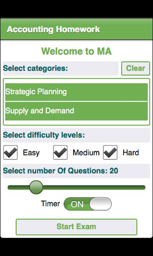 Management Accounting Test MCQ