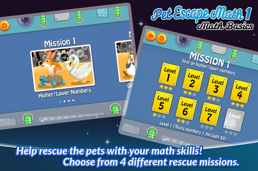 【免費教育App】Pet Escape Math 1: Math Basics-APP點子