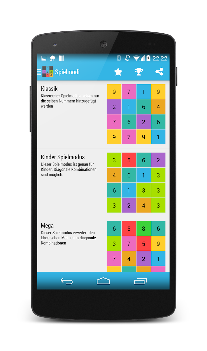 Numbers Puzzle Game Screen 2