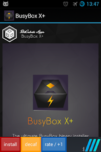 BusyBox X+ - screenshot thumbnail