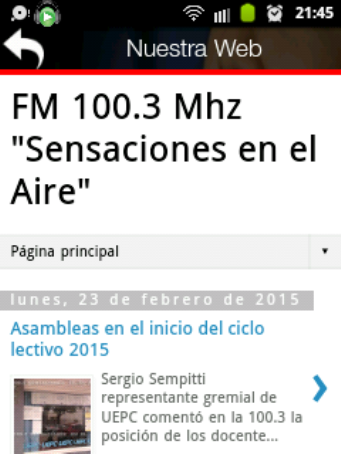 Fm 100.3 Sensaciones