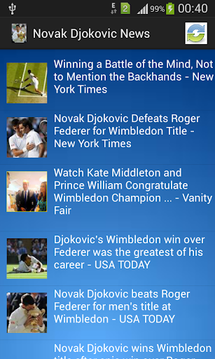 Novak Djokovic News