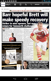 N Wales Daily Post Newspaper - náhled