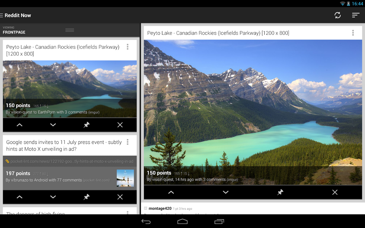 Reddit Now screenshot