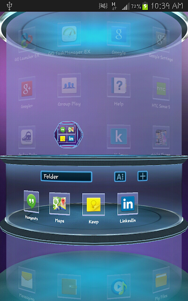 Next Launcher 3D Neon HD Theme v1.0