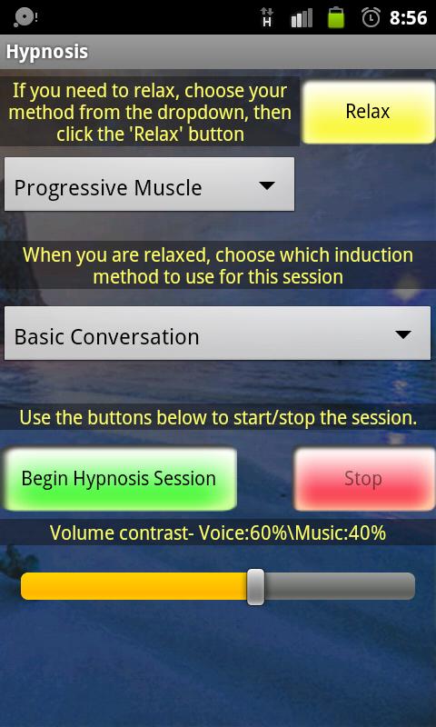 Android application Hypnosis  - Quit Smoking(M) screenshort