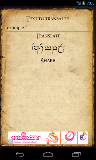 Elfic - Elvish Translator