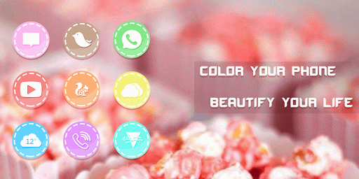 Pink Tasty Candies Icon Pack