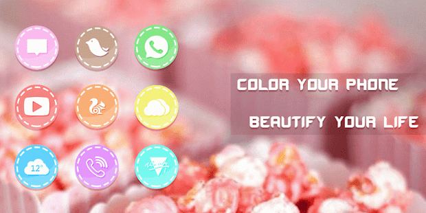 Pink Tasty Candies Icon Pack Screenshots 0
