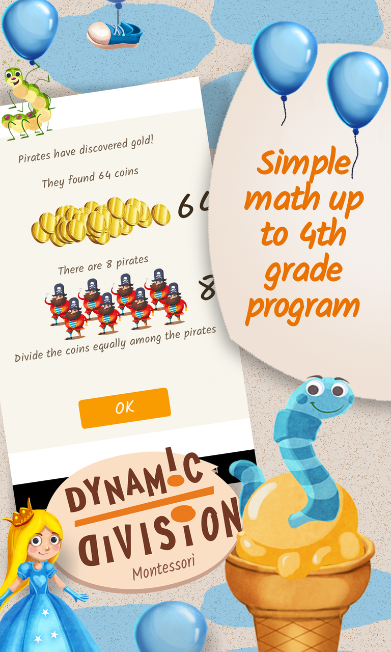 Montessori Dynamic Division Screen 3