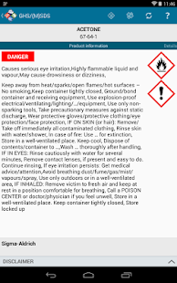 EMS.GHS/(M)SDS Screenshots 7