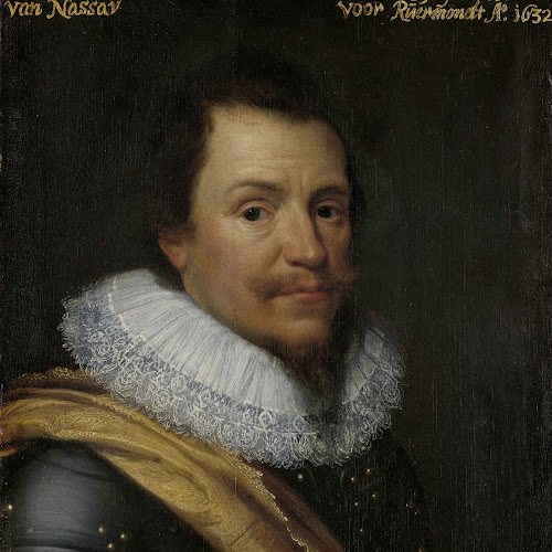Portret Van Ernst Casimir Graaf Van Nassau Dietz Michiel Jansz Van 