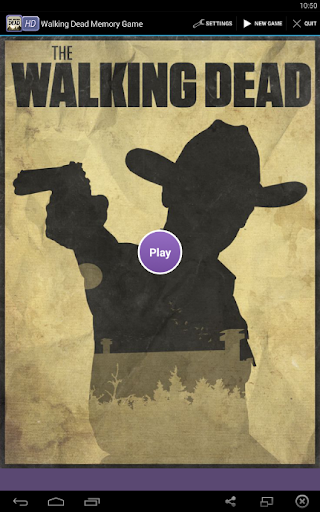 Walking Dead Memory Game