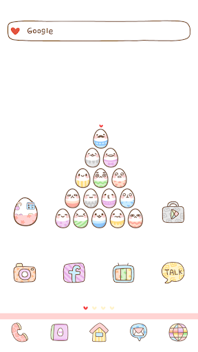 Egg Top dodol launcher theme