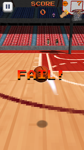 【免費體育競技App】Pixel Basketball - Flick Ball-APP點子