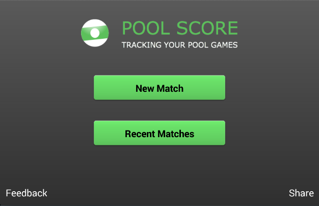 Pool Score Screen 1