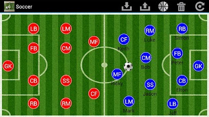 Soccer coach's clipboard 2