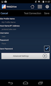 WebDrive, File Transfer Client screenshot 3