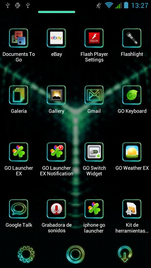 Next Launcher 3D Theme Glowのおすすめ画像2