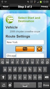 Cost2Drive Gas Calculator Screenshots 2
