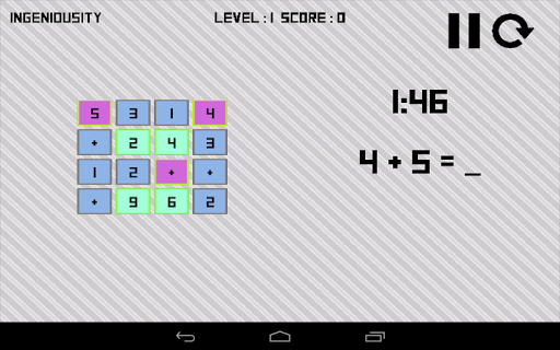 【免費解謎App】Ingeniousity Math Puzzle Game-APP點子
