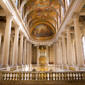 Chapel at Versailles  by Benjamin Arthur - Buildings & Architecture Places of Worship