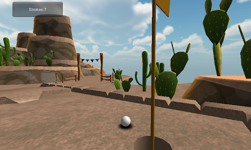 Mini golf games Cartoon Desert Screenshots 11