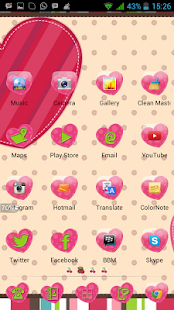 Cutie GO theme by BBFreaks - screenshot thumbnail