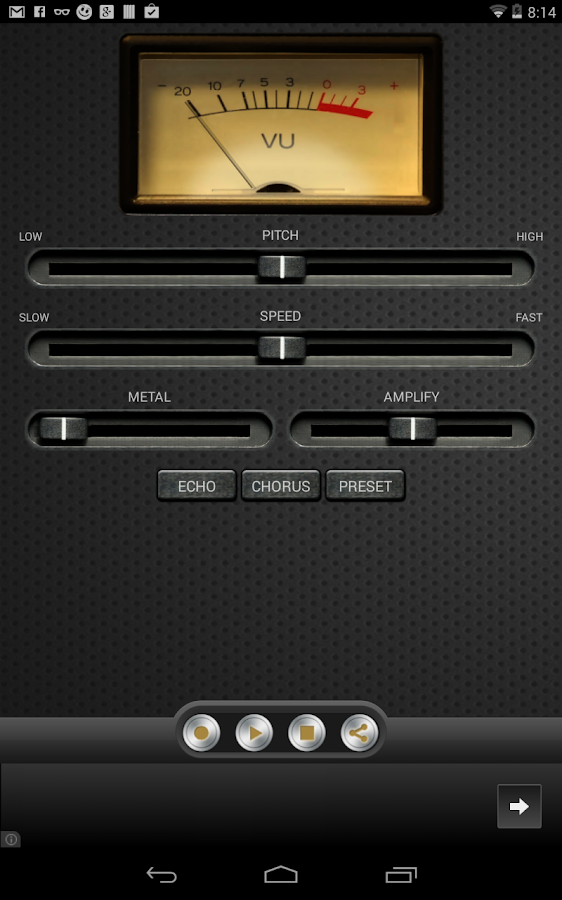 Change My Voice: captura de pantalla