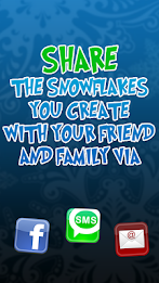 Happy Snowflake Christmas fun poster 12