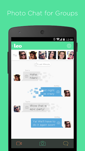 Leo: Photo Chat for Groups