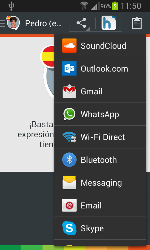 Voz Pedro voice (spanish) Screen 2