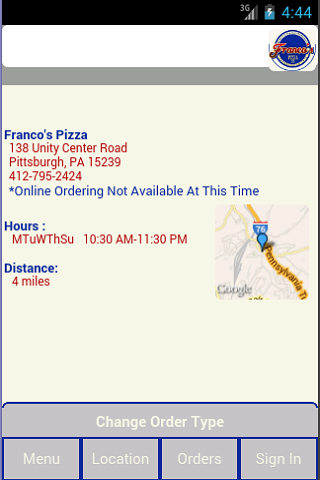 Franco's Pizza