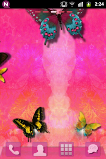 GOLauncher Theme Pink Cute Buy Screenshots 1
