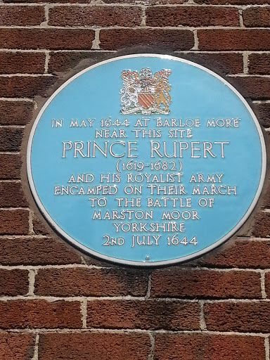 Didsbury: Prince Rupert Plaque