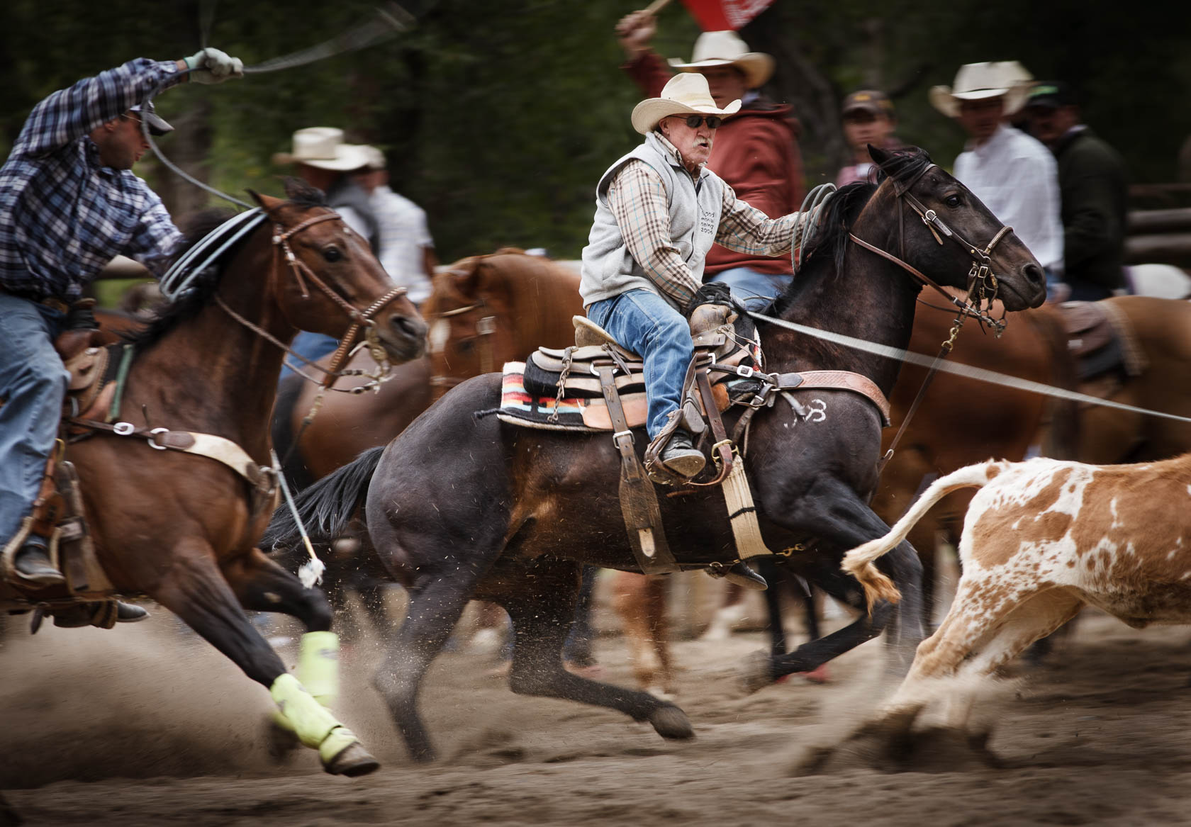 Team Roping Party, Wyoming