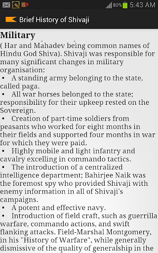 【免費書籍App】Brief History of Shivaji-APP點子