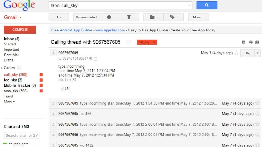 Mobile Tracker Pro Screen 1