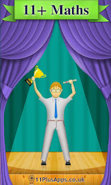 11+ Maths : Learn & Test poster 1