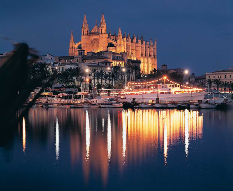 A view of Santa Eulalia Church in Palma de Mallorca, which dates to the 12th century. James II was crowned there as king of Majorca.