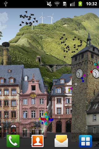 Village Live Wallpaper Screen 1