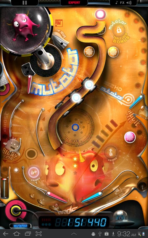 Android application Monster Pinball HD screenshort