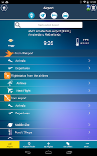 download Amsterdam Airport + Radar AMS KLM easyjet free