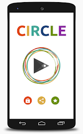 CIRCLE : Speedy matching game poster 1