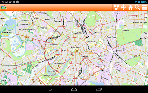 Moscow Offline mappa Map Screenshots 4