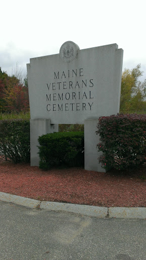 Maine Veterans Memorial Cemetery West Entrance